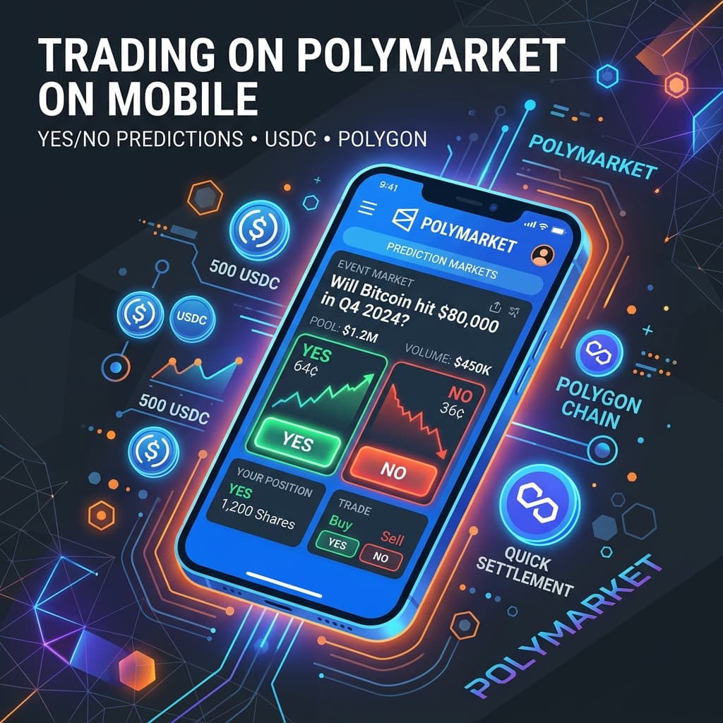 How to Trade on Polymarket Using Mobile: Step-by-Step Guide (2026)